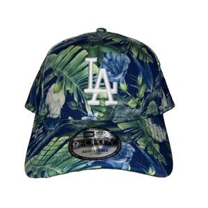 New Era 9Forty Los Angeles Dodgers Blue/green Floral SnapBack Adjustable A Frame